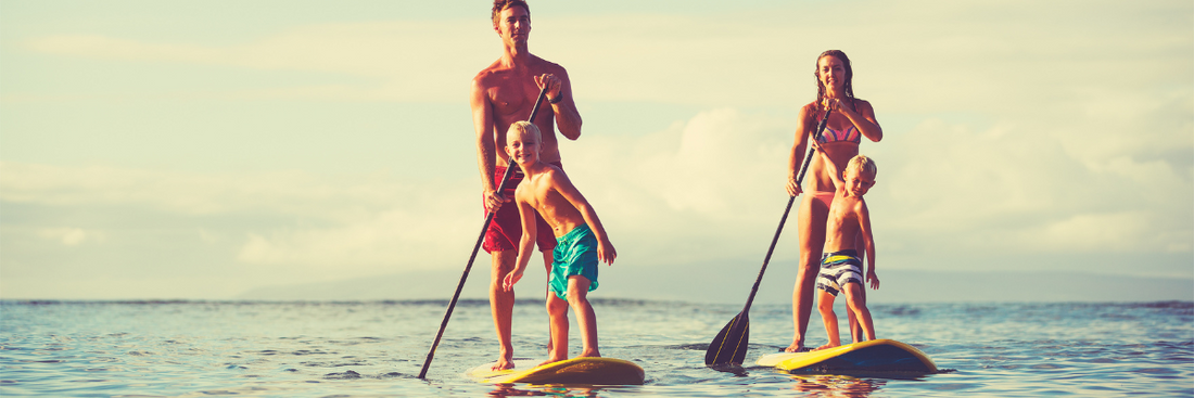 👨👩👧👦 Le paddle : l’activité parfaite pour toute la famille, du plus petit au plus grand